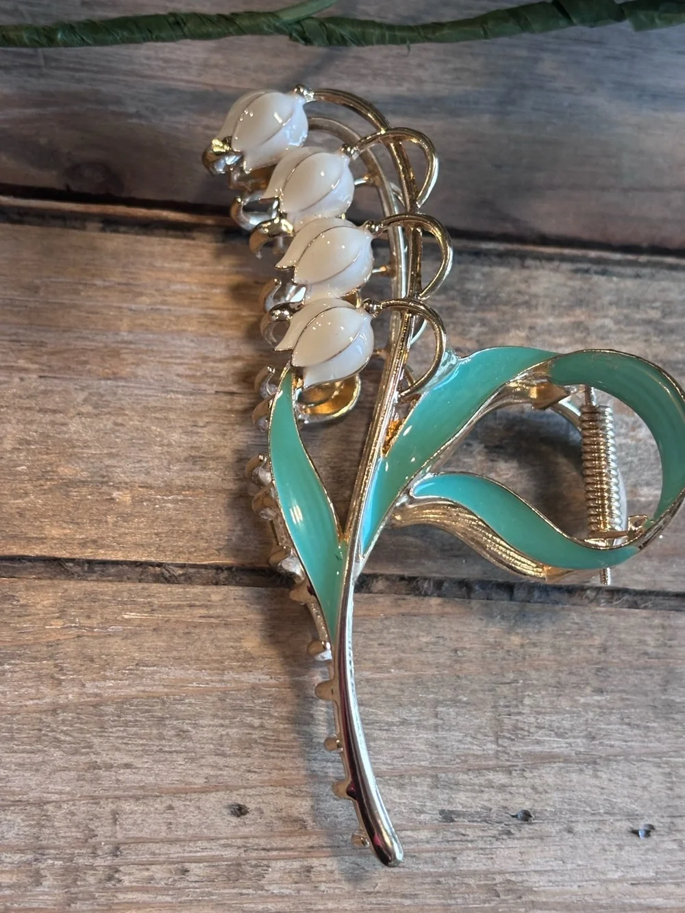 GORGEOUS FLOWER DESIGNER HAIR CLAW BOHO NEW